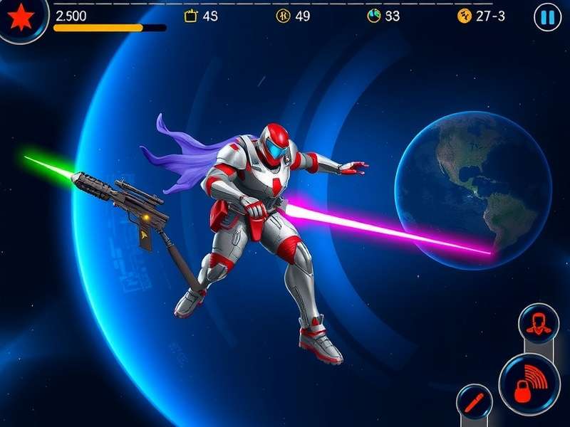 Space Warrior Supreme gameplay screenshot